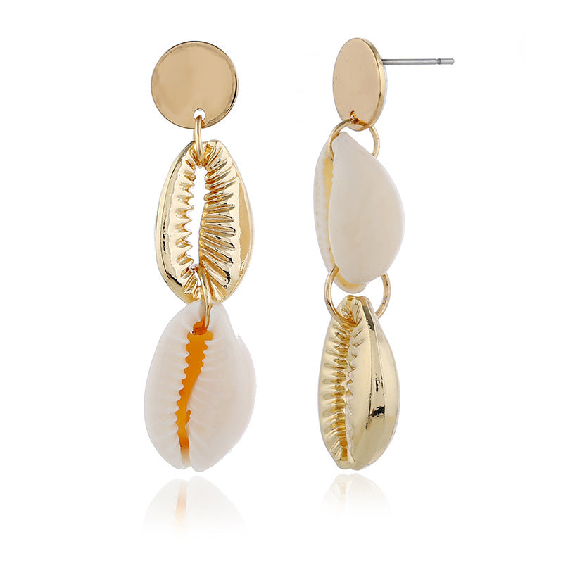 Shell Stud Earrings