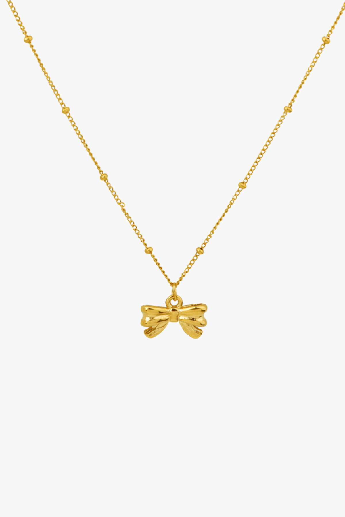 Velvet Bow Necklace null