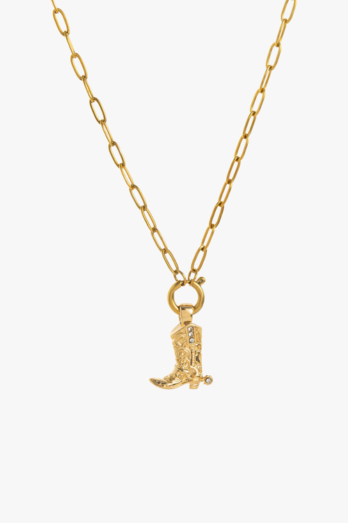 Boot Necklace null