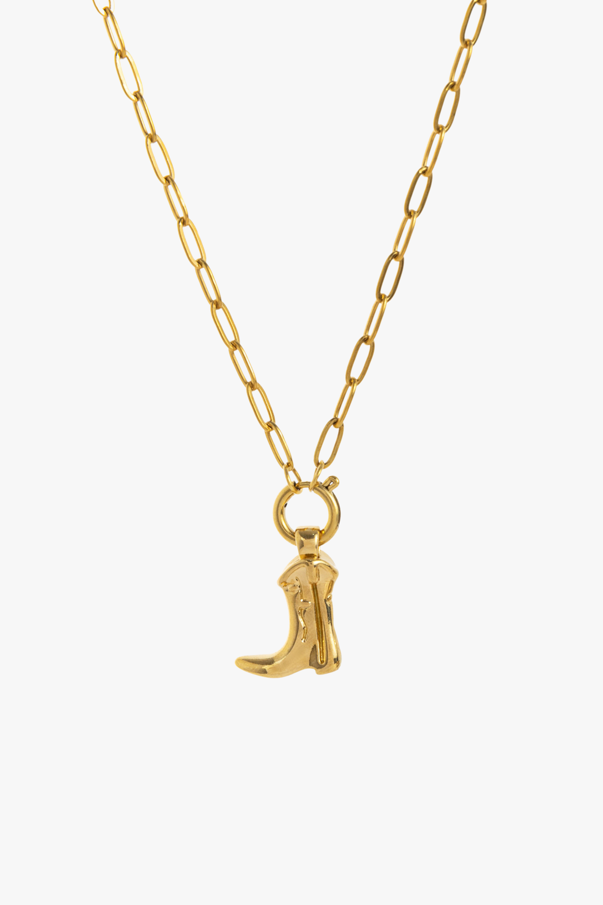 Boot Necklace null