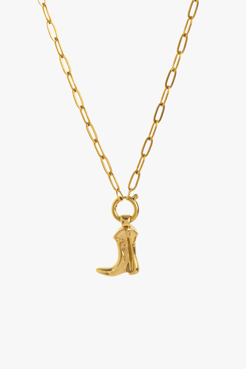 Boot Necklace null