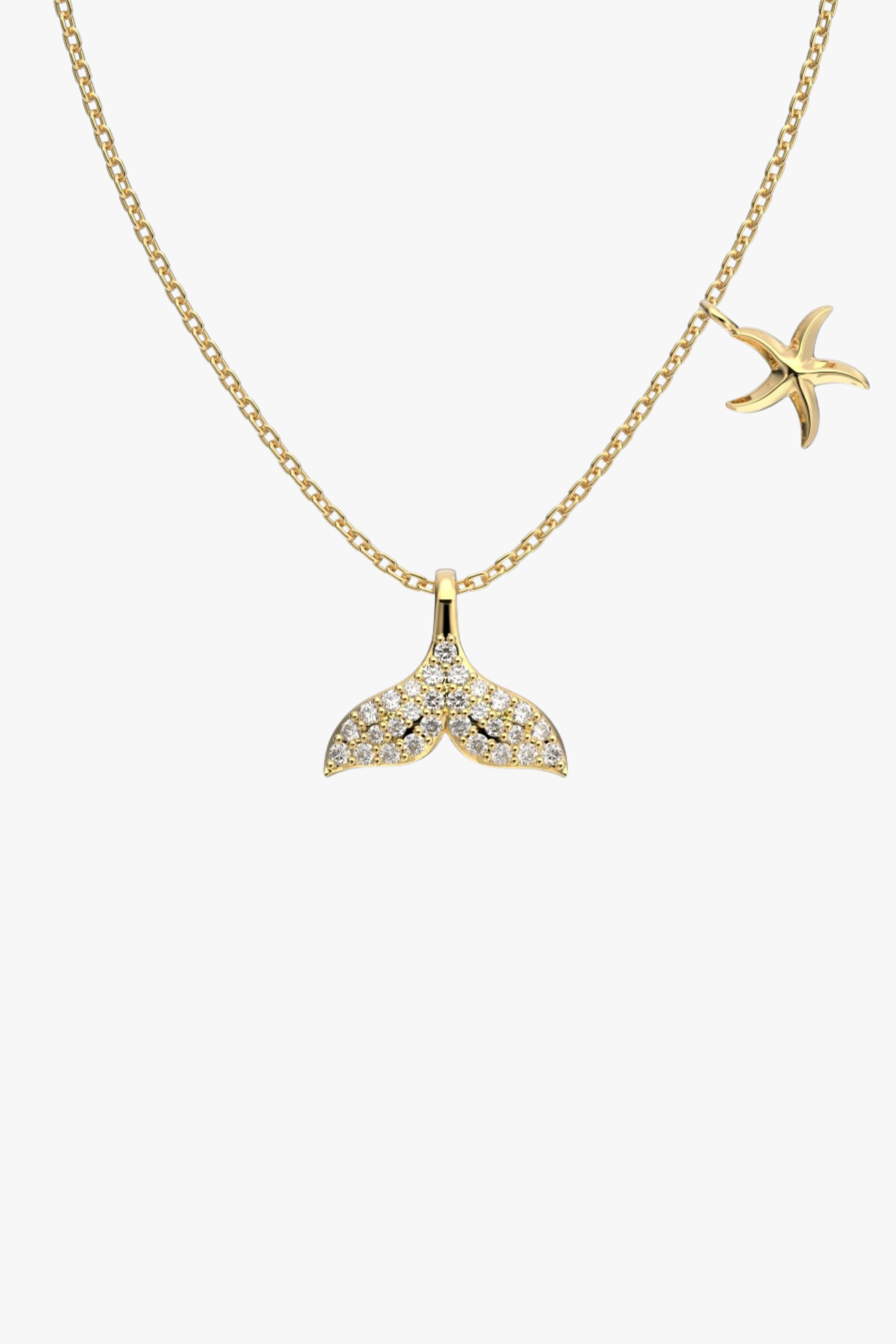 Mermaid Star Necklace null