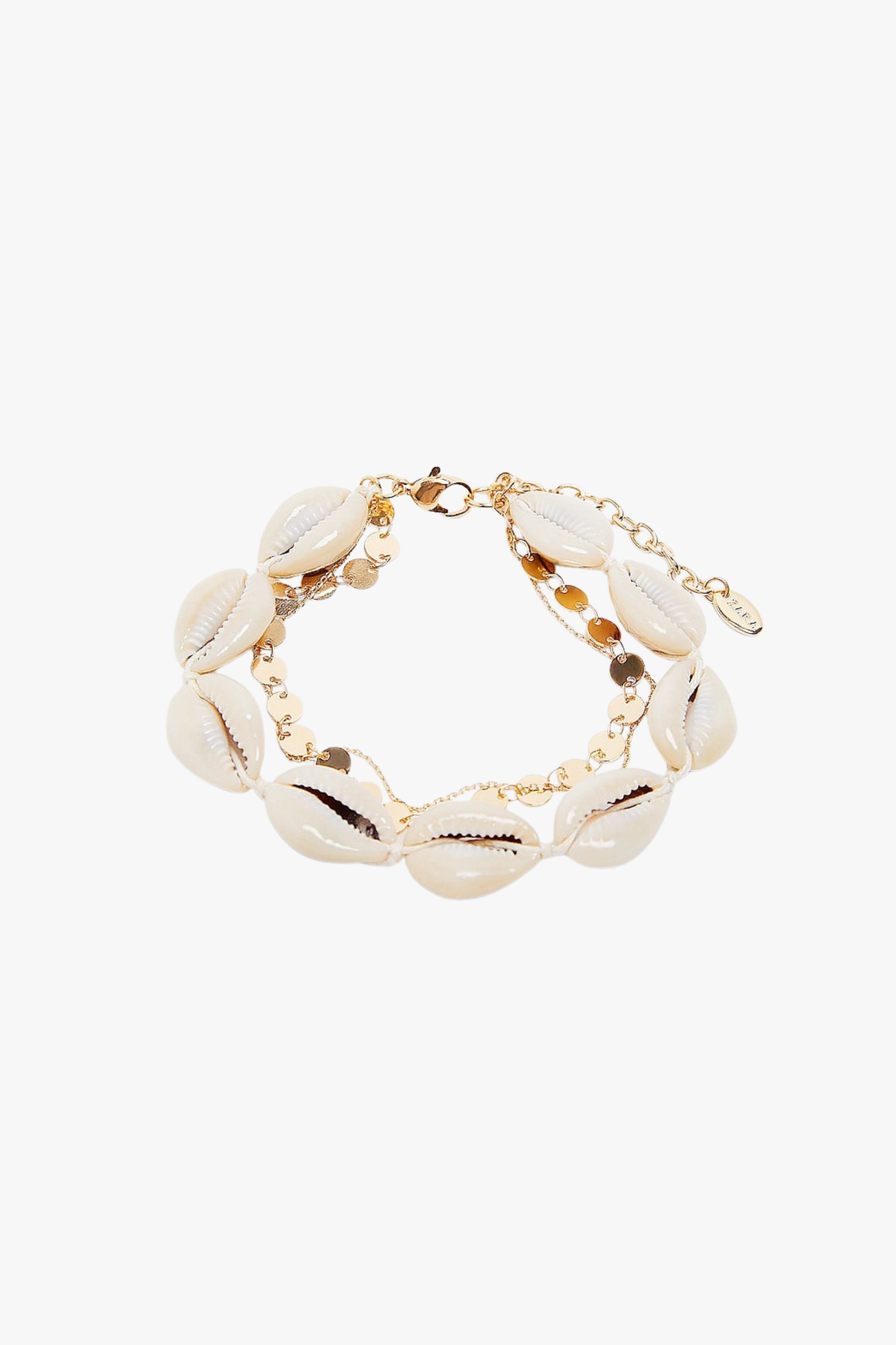 Handwoven Shell Bracelet null