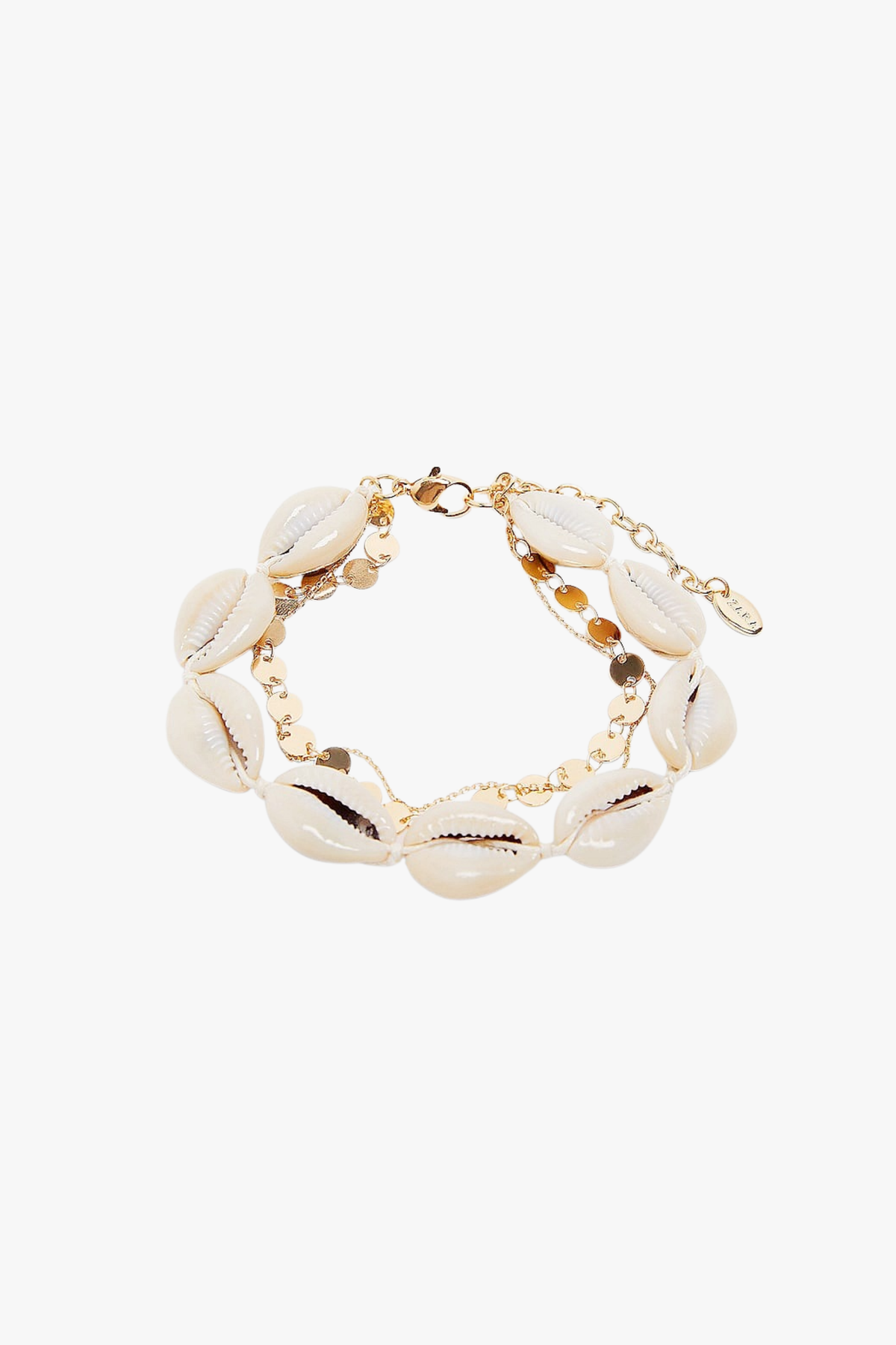 Handwoven Shell Bracelet null