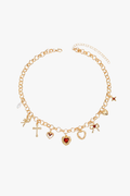 Heart Glow Cross Necklace null