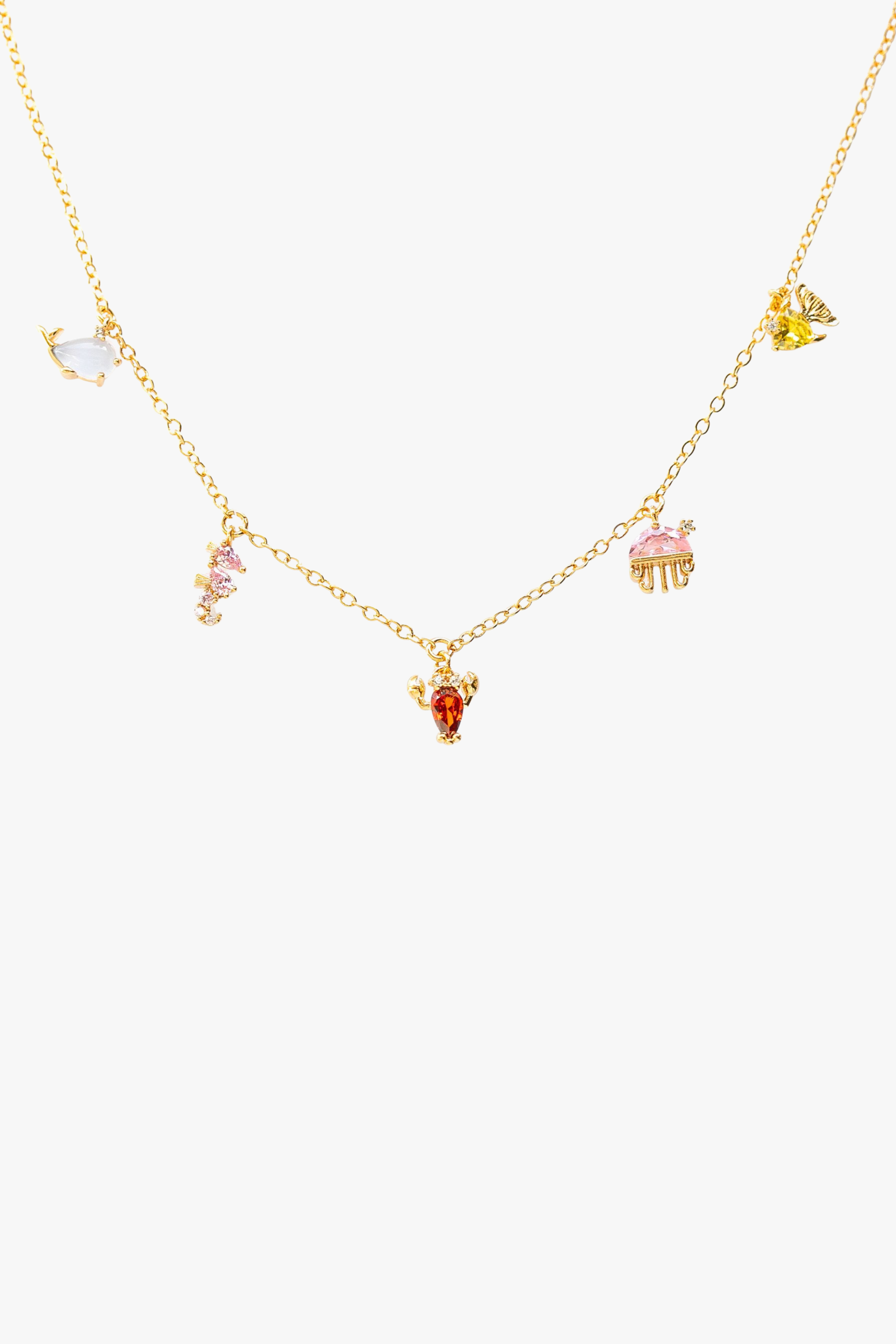 OCEAN CHARM NECKLACE YUNA