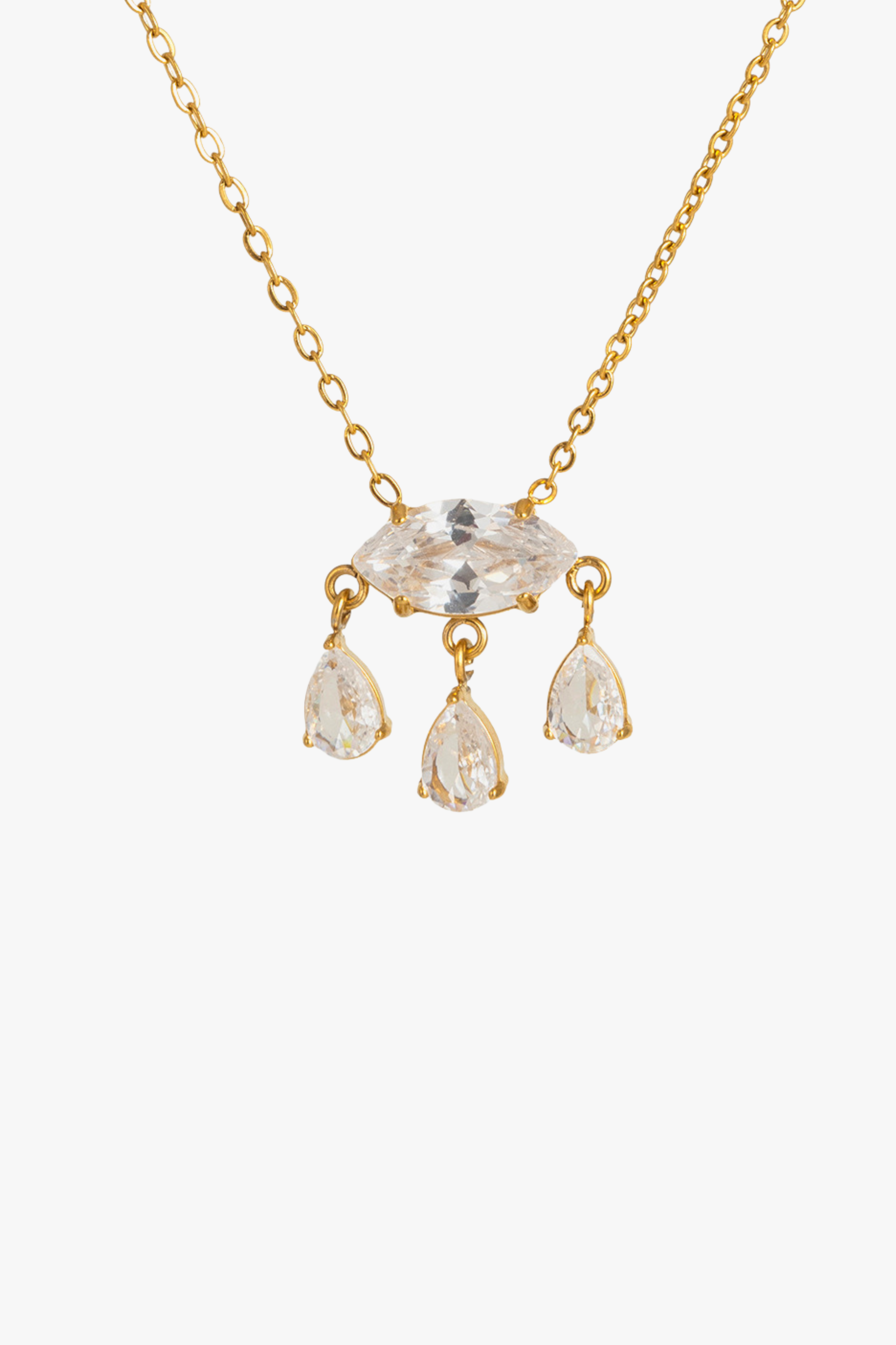 WHITE AURA NECKLACE YUNA