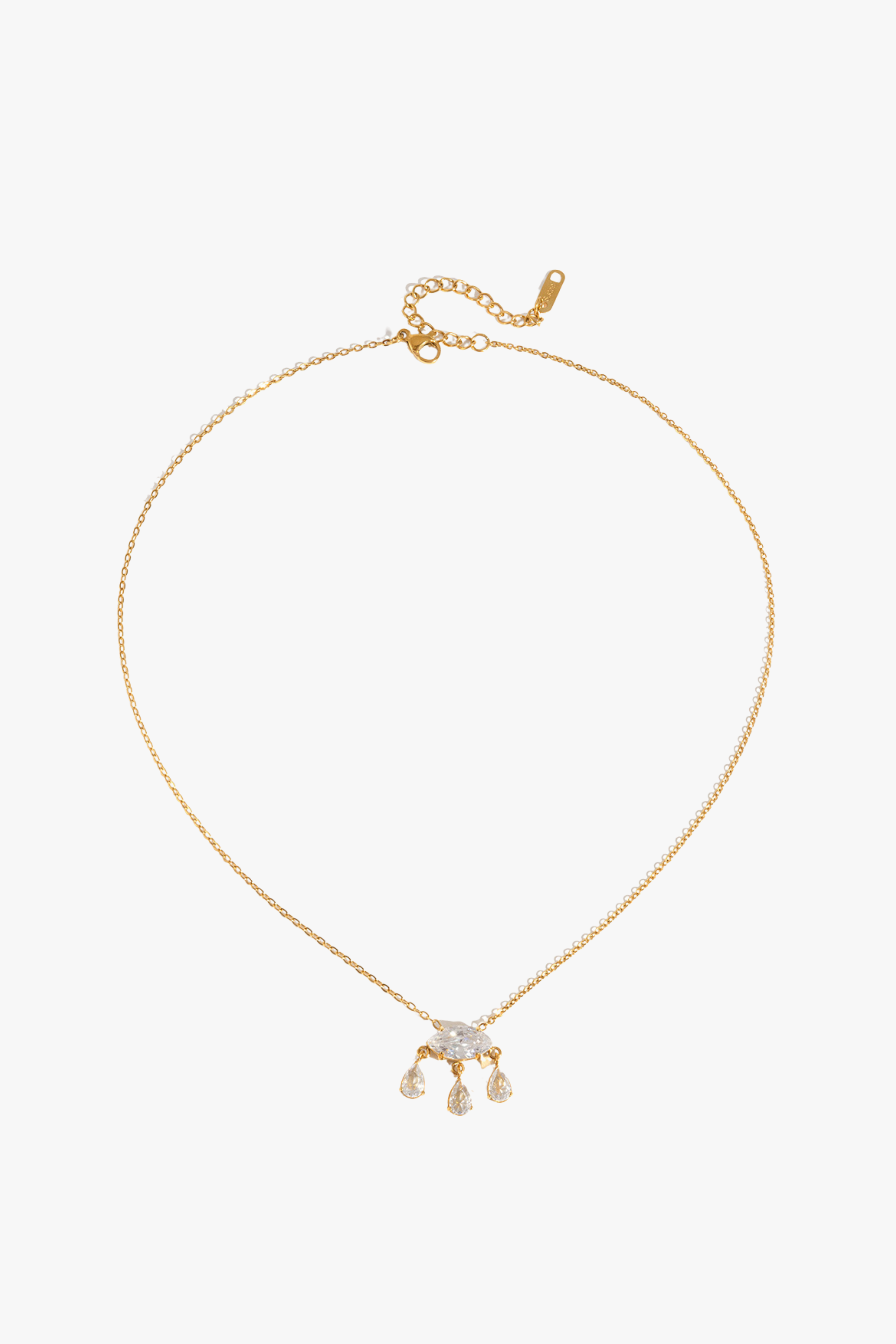 WHITE AURA NECKLACE YUNA