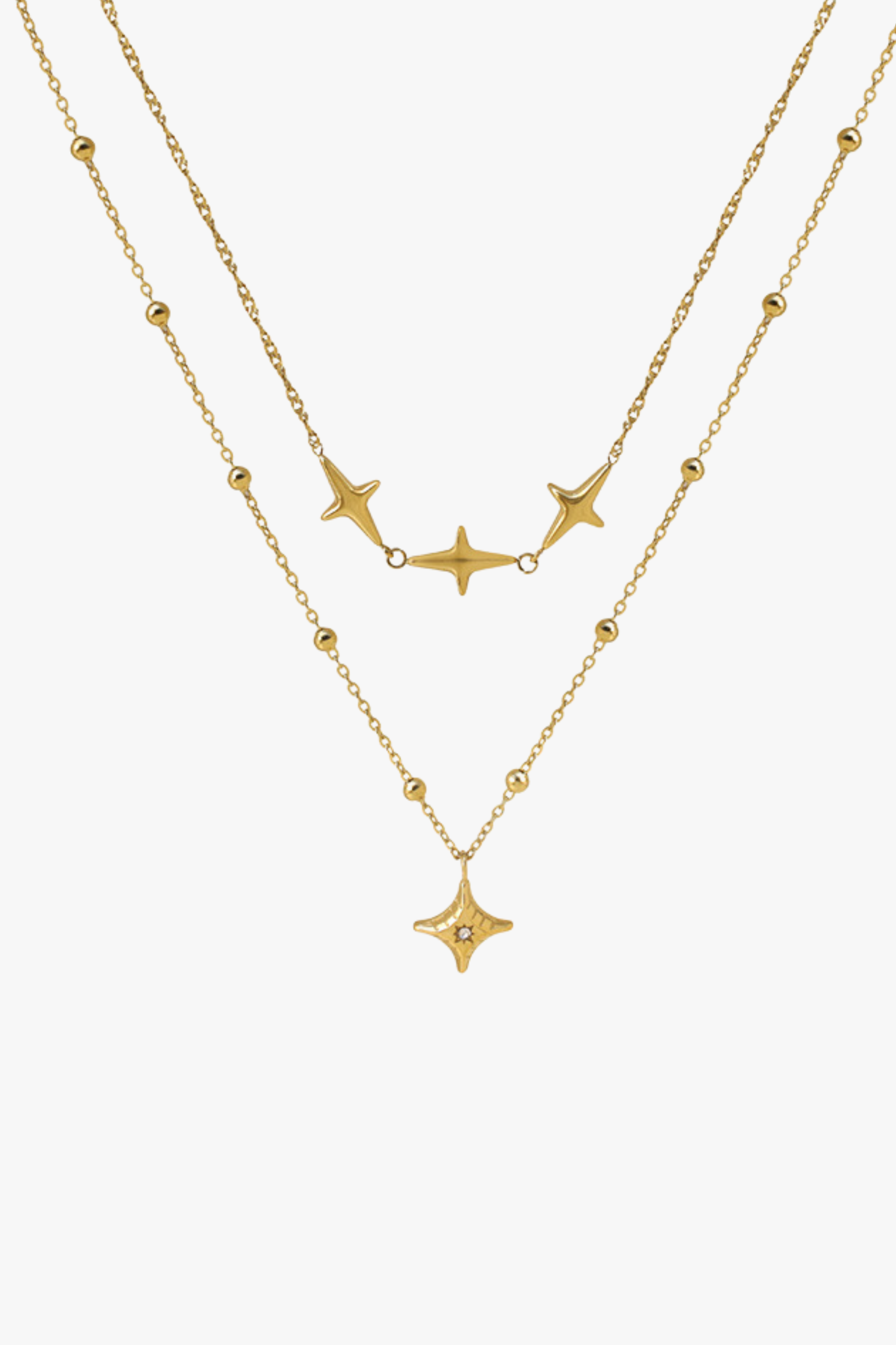 STAR LAYER NECKLACE YUNA