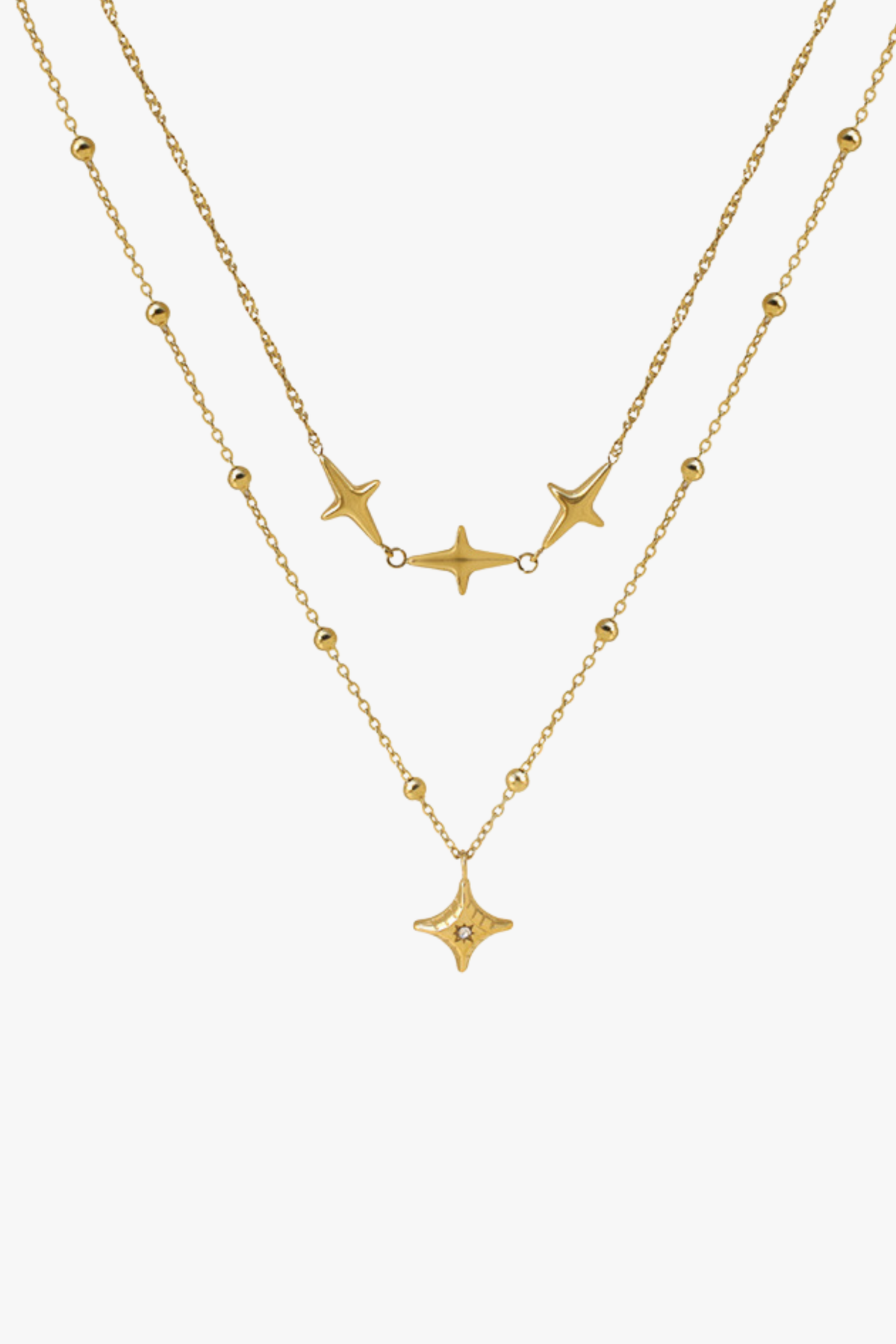 STAR LAYER NECKLACE YUNA