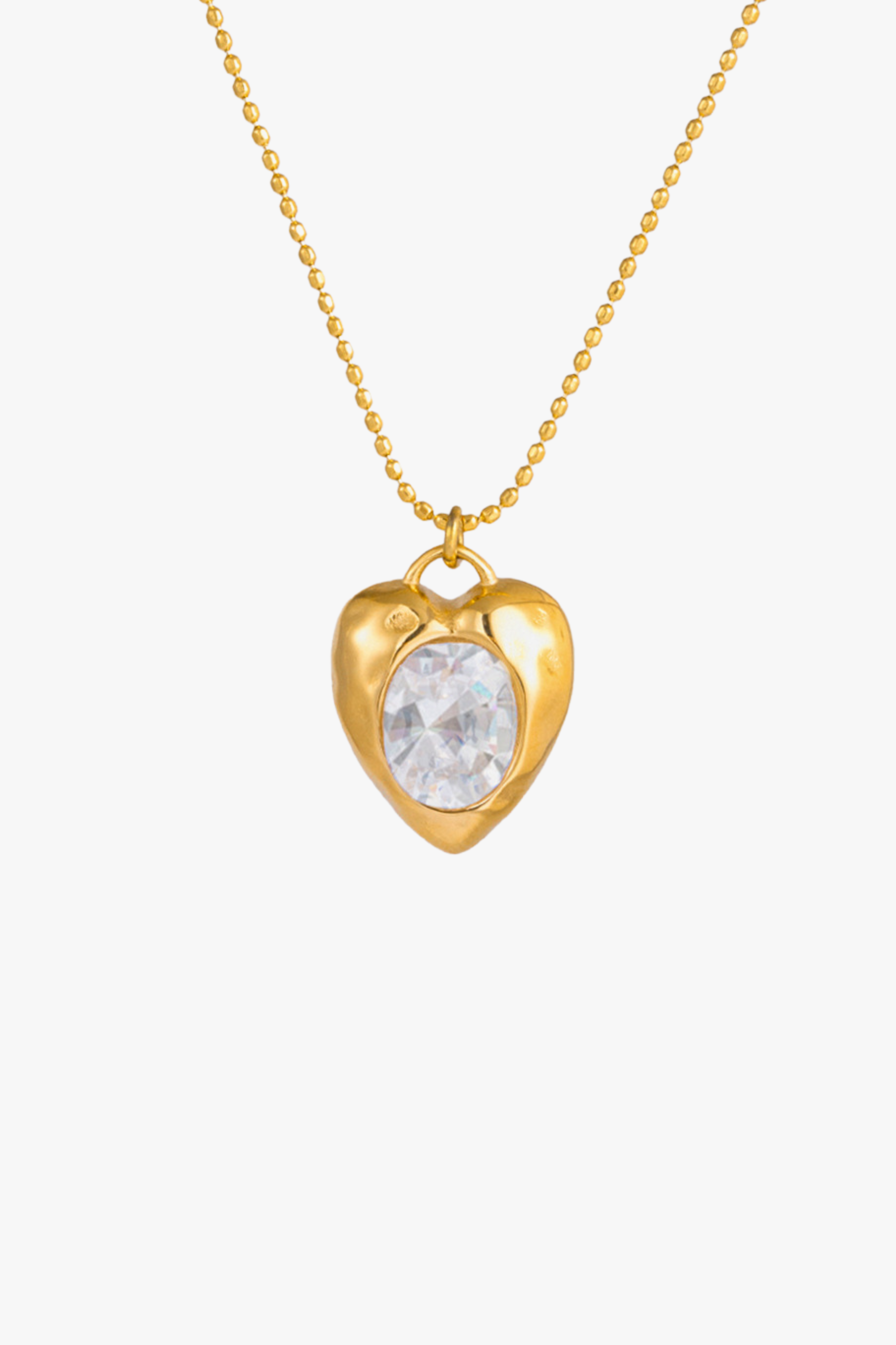 ZIRCON HEART NECKLACE YUNA