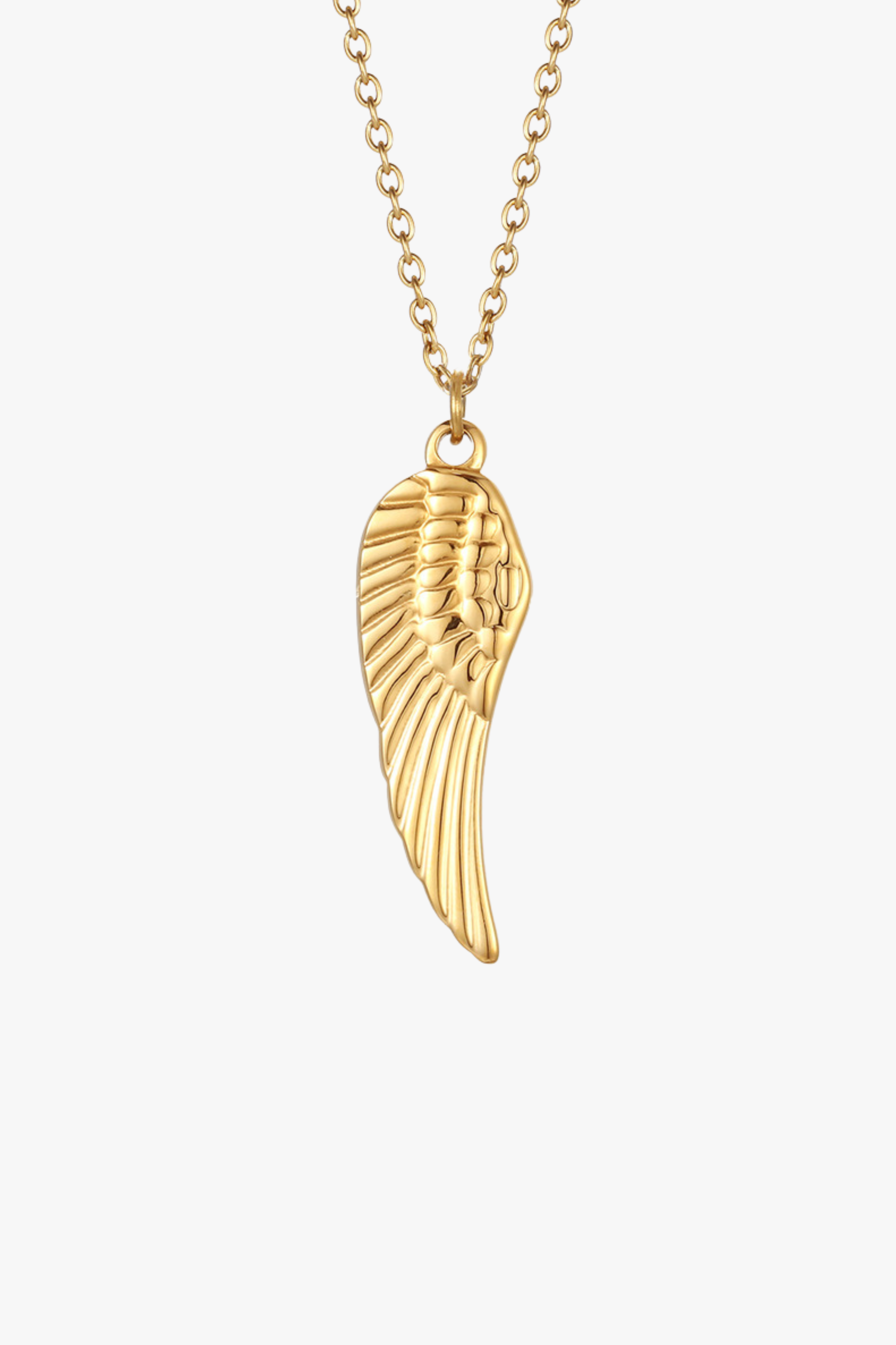 FEATHER CHAIN NECKLACE YUNA