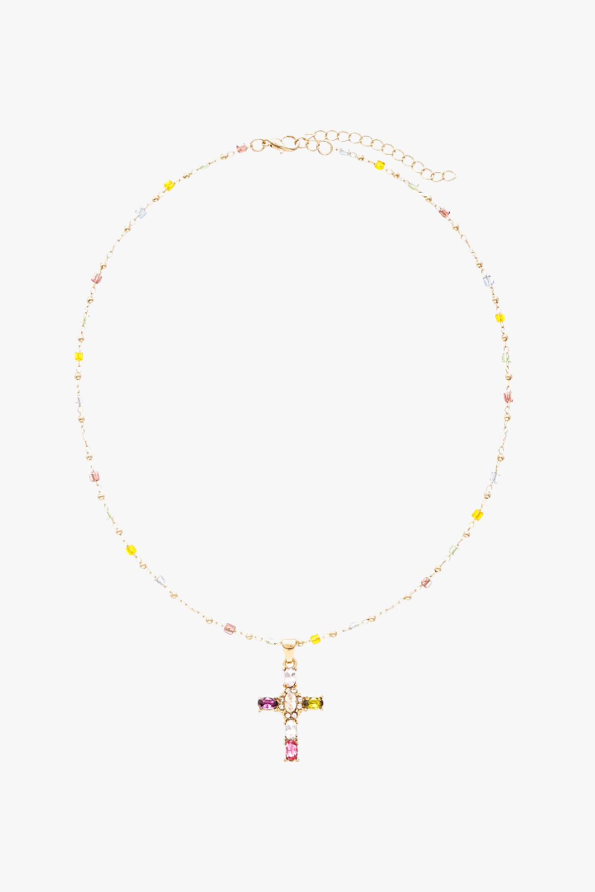 CHIC CROSS NECKLACE YUNA