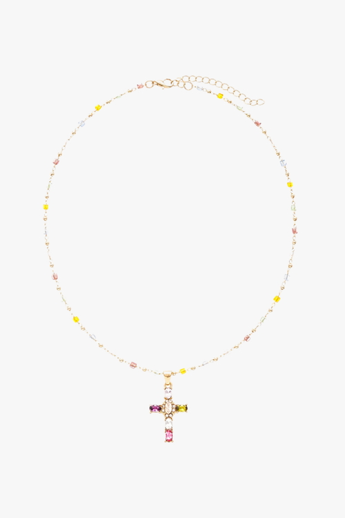 CHIC CROSS NECKLACE YUNA