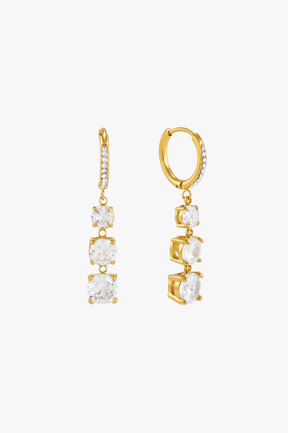TITANIUM TASSEL EARRINGS YUNA