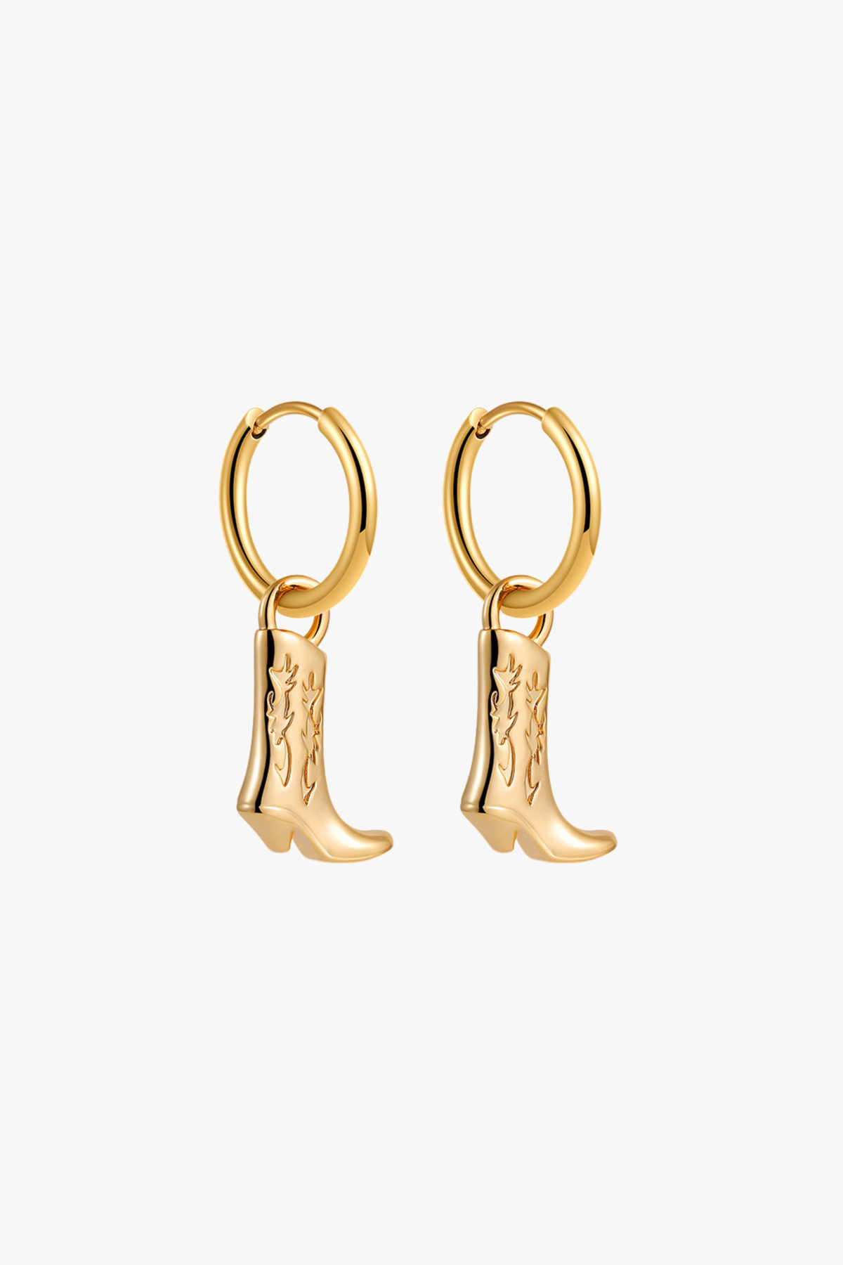 VINTAGE BOOTS EARRINGS YUNA