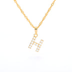 Alphabet Vintage Necklace