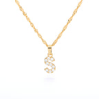 Alphabet Vintage Necklace