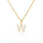 Alphabet Vintage Necklace