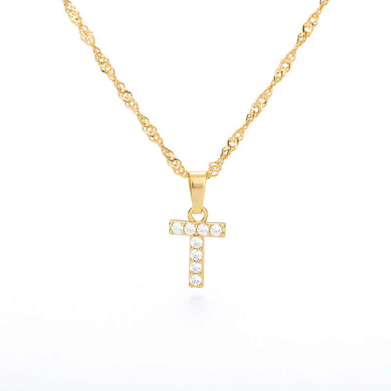 Alphabet Vintage Necklace