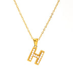 Pearl Alphabet Necklace