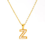 Pearl Alphabet Necklace