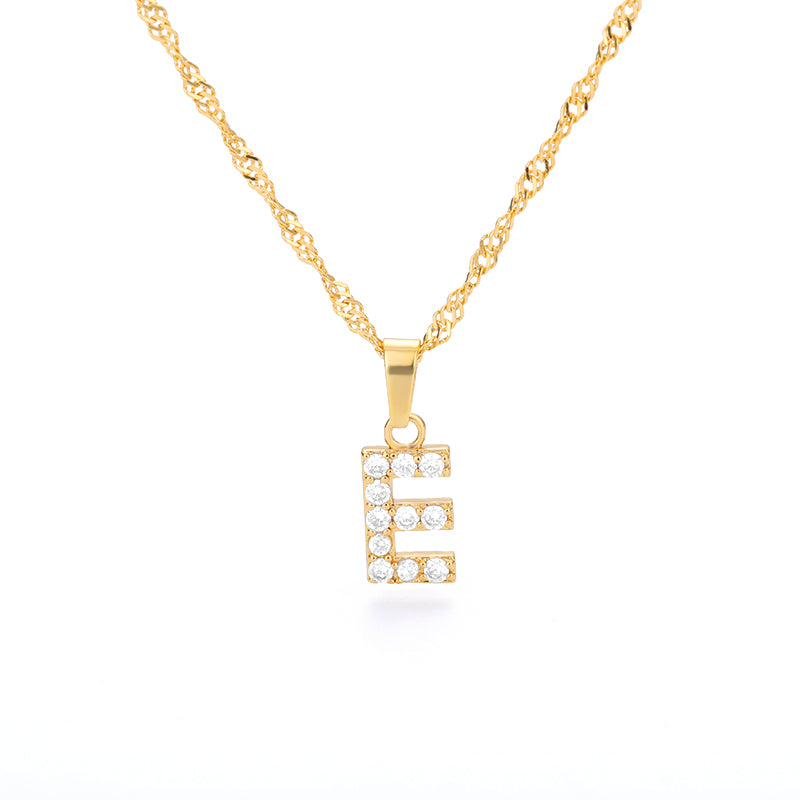 Alphabet Vintage Necklace