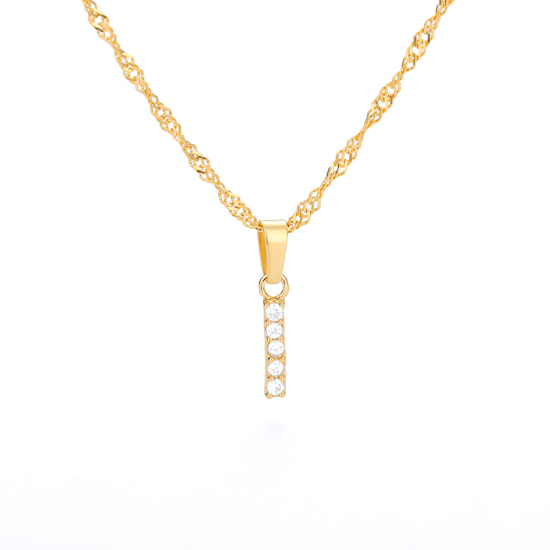 Alphabet Vintage Necklace