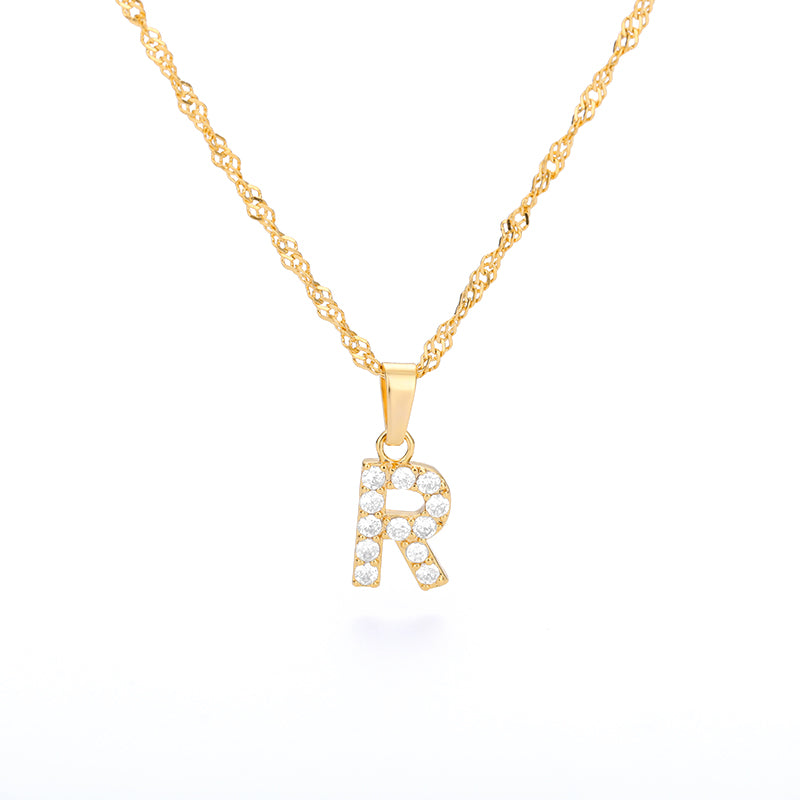 Alphabet Vintage Necklace