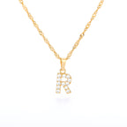 Alphabet Vintage Necklace