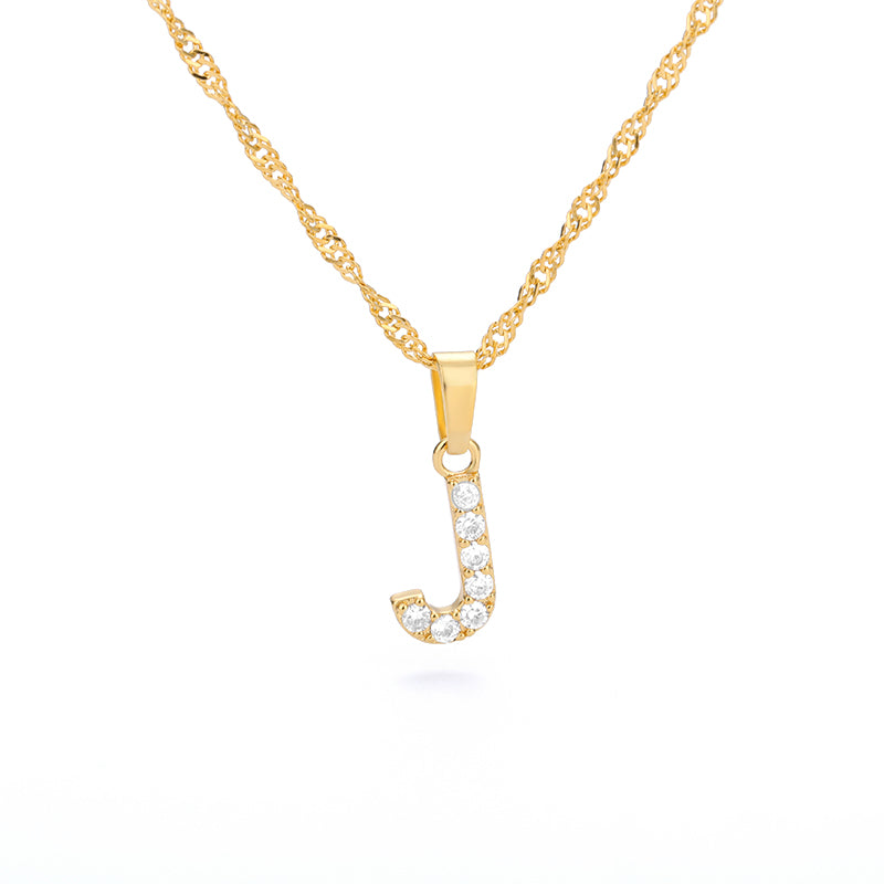 Alphabet Vintage Necklace