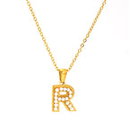 Pearl Alphabet Necklace