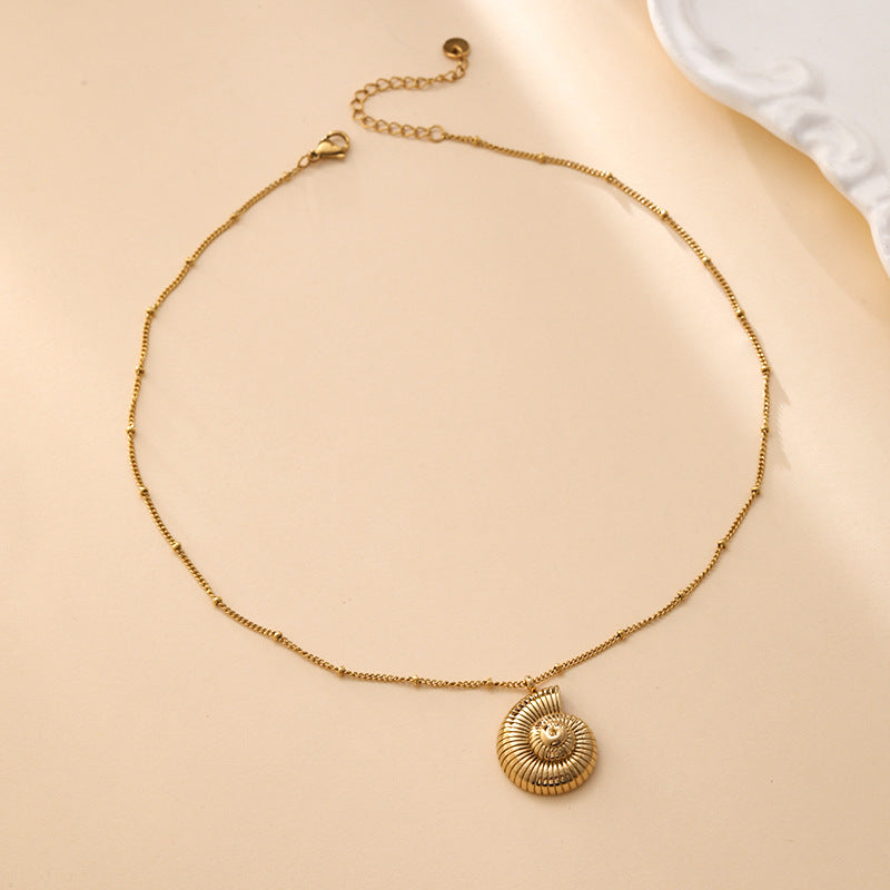 Coastal Conch Necklace