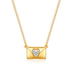 Heart Letter Necklace