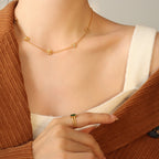 Gold Chamomile Necklace