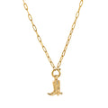 Boot Necklace