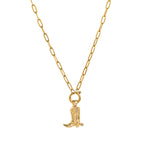 Boot Necklace