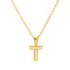 Pearl Alphabet Necklace