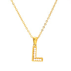 Pearl Alphabet Necklace