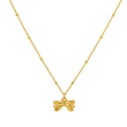 Velvet Bow Necklace