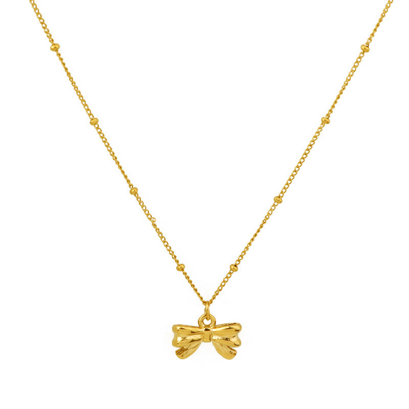 Velvet Bow Necklace