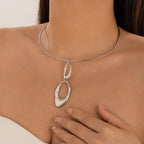 Geometry Shine Choker