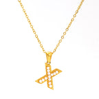 Pearl Alphabet Necklace