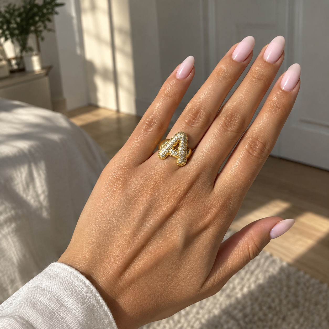 Alphabet Ring YUNA