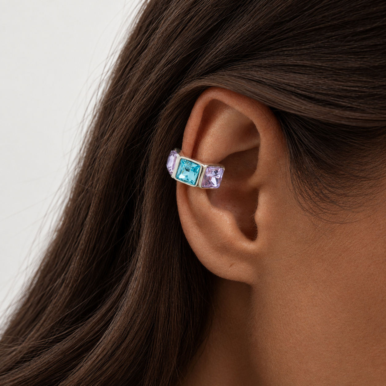 GEOMETRIC EAR CUFF YUNA