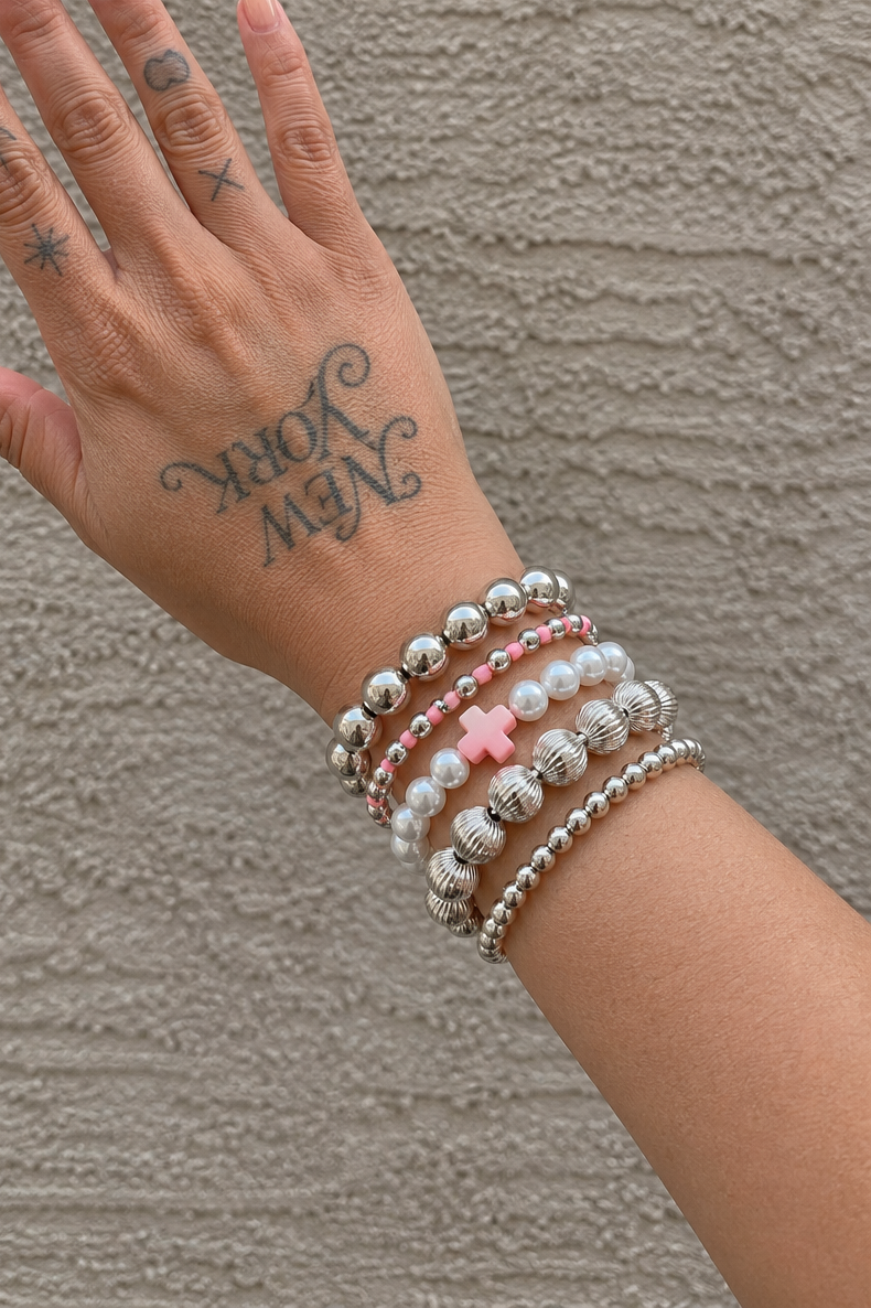 PEARL SET BRACELETS YUNA