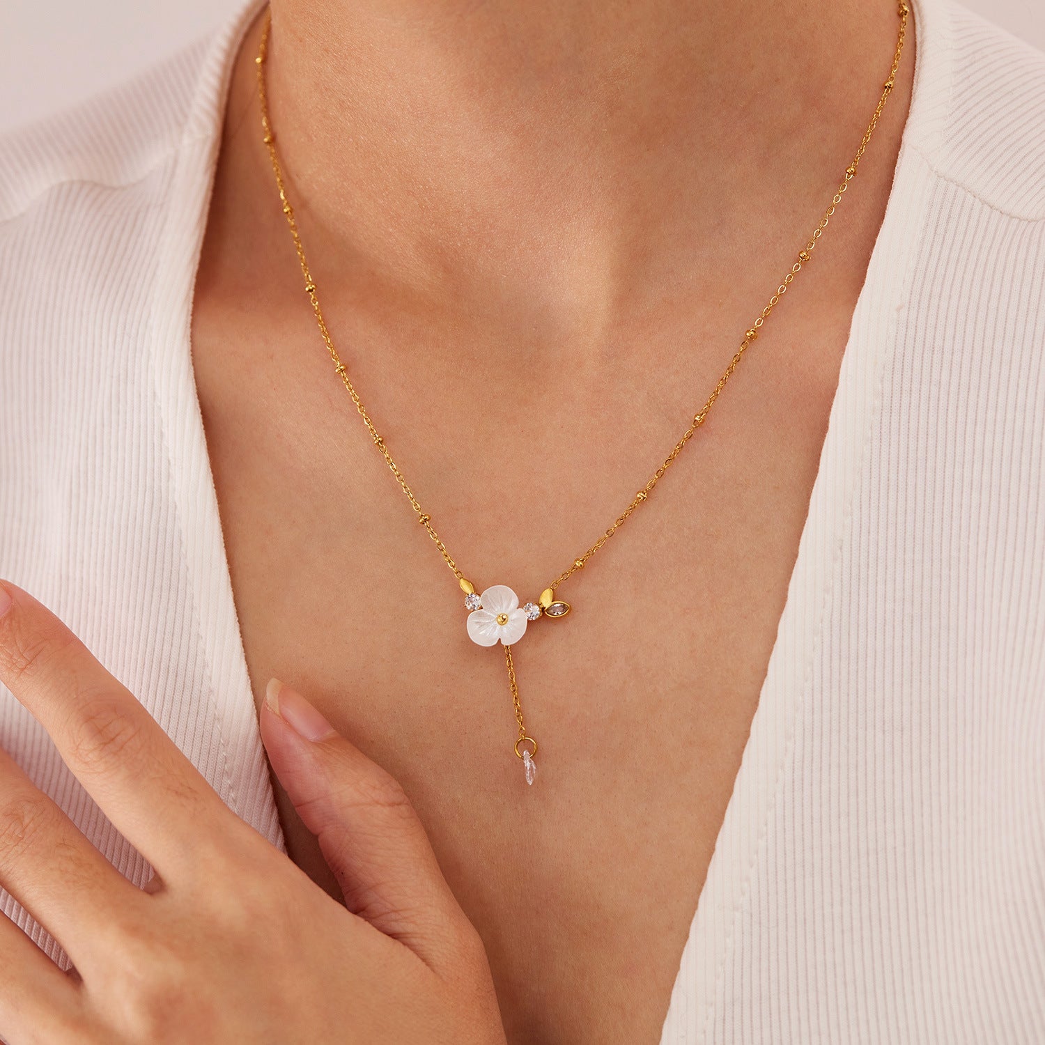 Camellia Grace Necklace