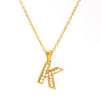 Pearl Alphabet Necklace