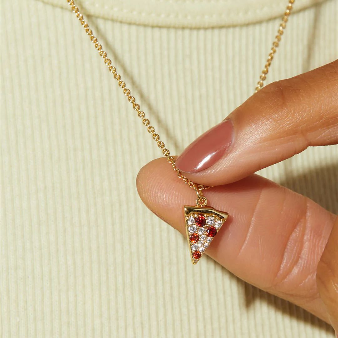 Pizza Necklace null
