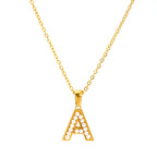 Pearl Alphabet Necklace